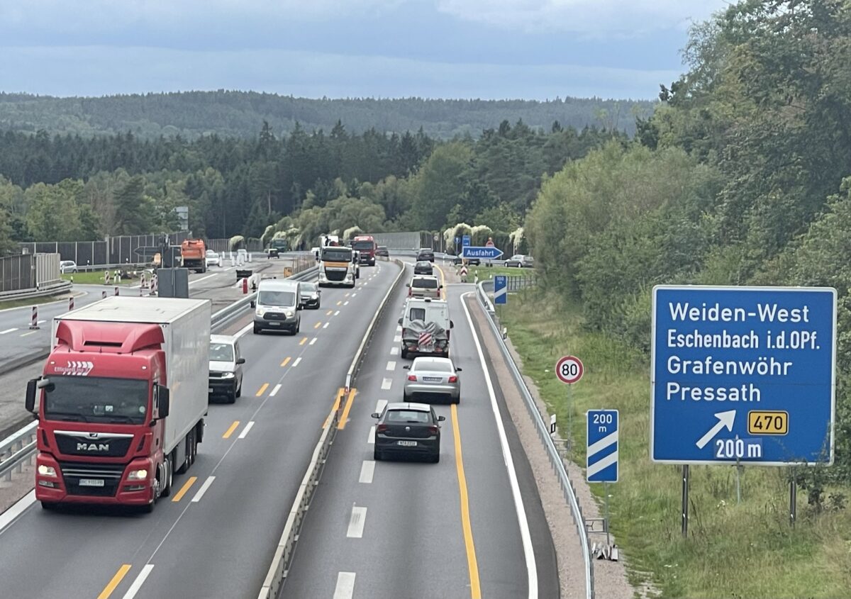 Bilanz nach Baustelle auf A93: Über 80 Unfälle, zwei Tote