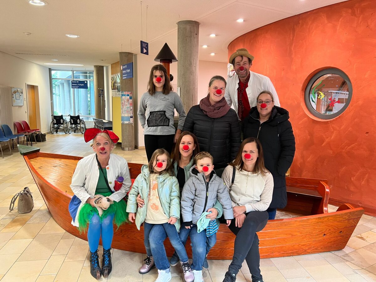 Unterstützung für die KlinikClowns