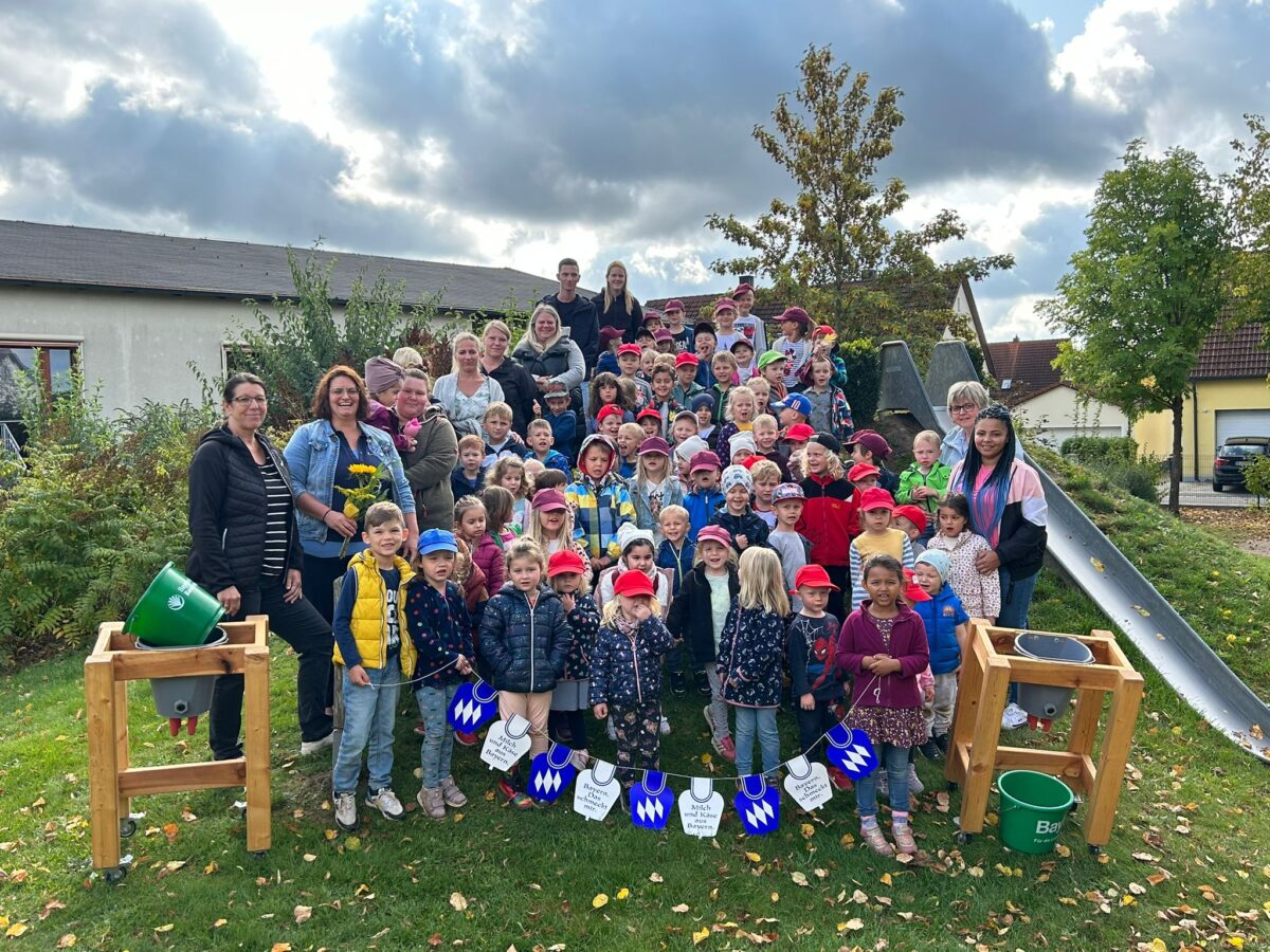 Milchwoche im Kindergarten Sankt Elisabeth in Mantel