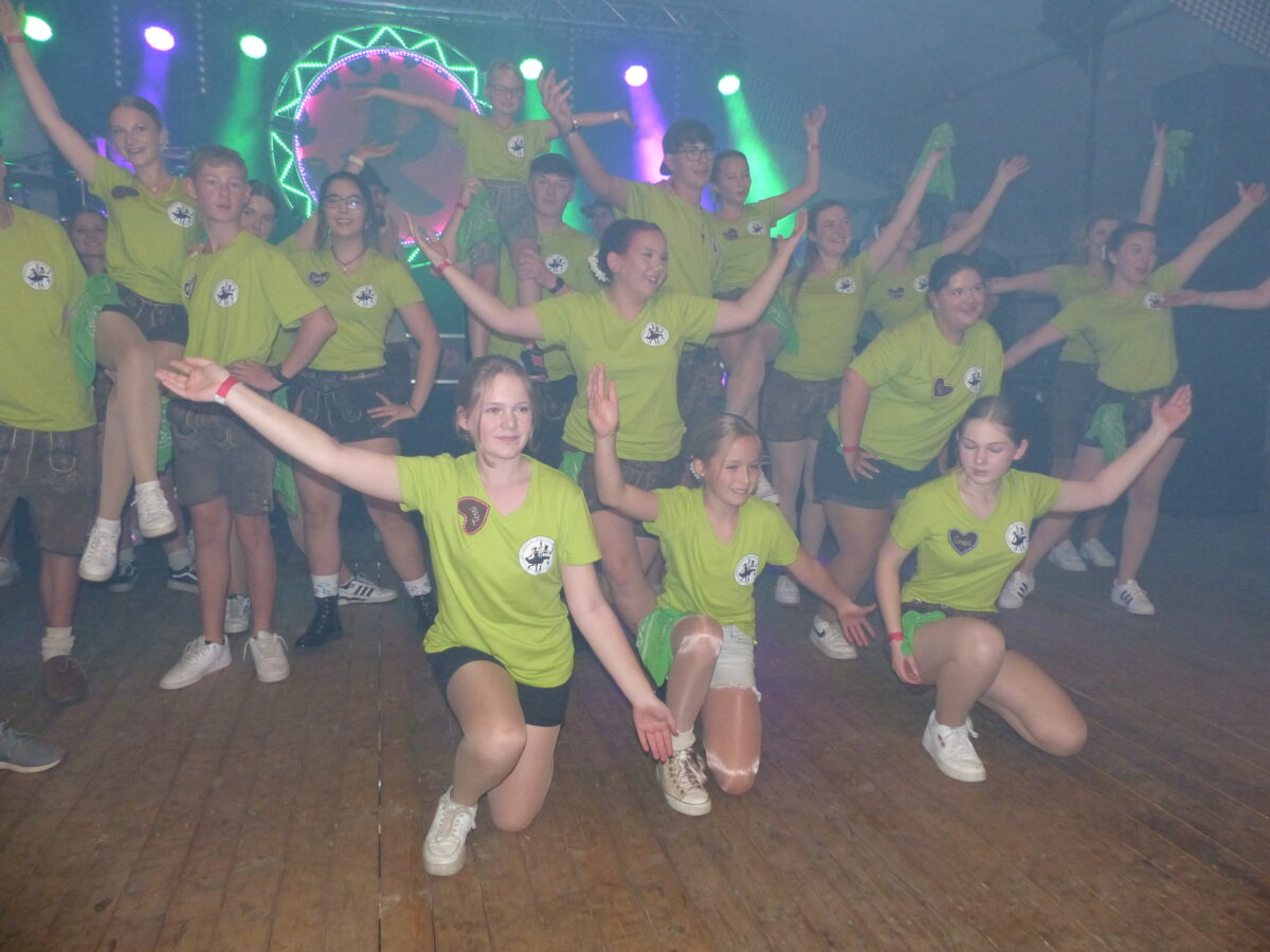 Weiherhammers Kirwateens, die Stars des Abends