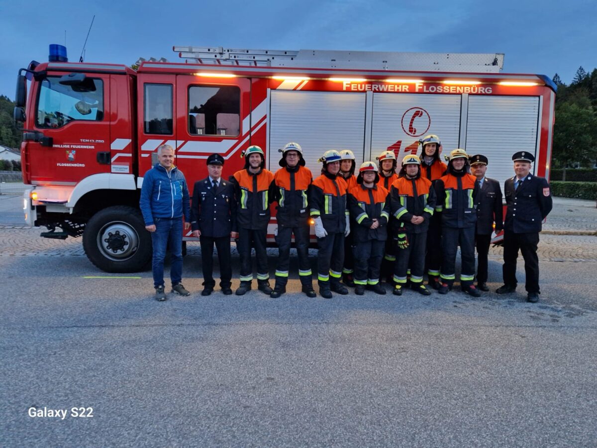 FFW Flossenbürg erfolgreich in der Leistungsprüfung „Gruppe im Löscheinsatz“