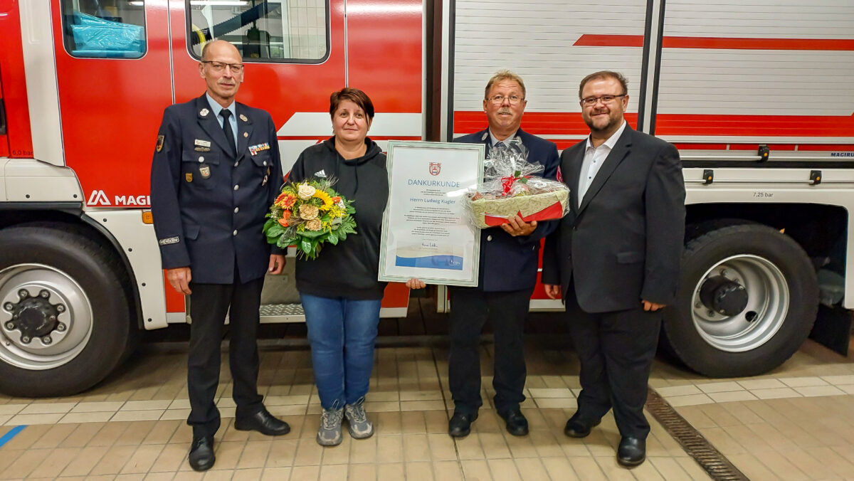 30 vorbildliche Dienstjahre an Spitze der Feuerwehr Kastl