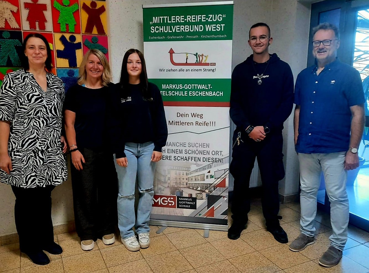 MGS Eschenbach: Landesschülersprecher wiedergewählt