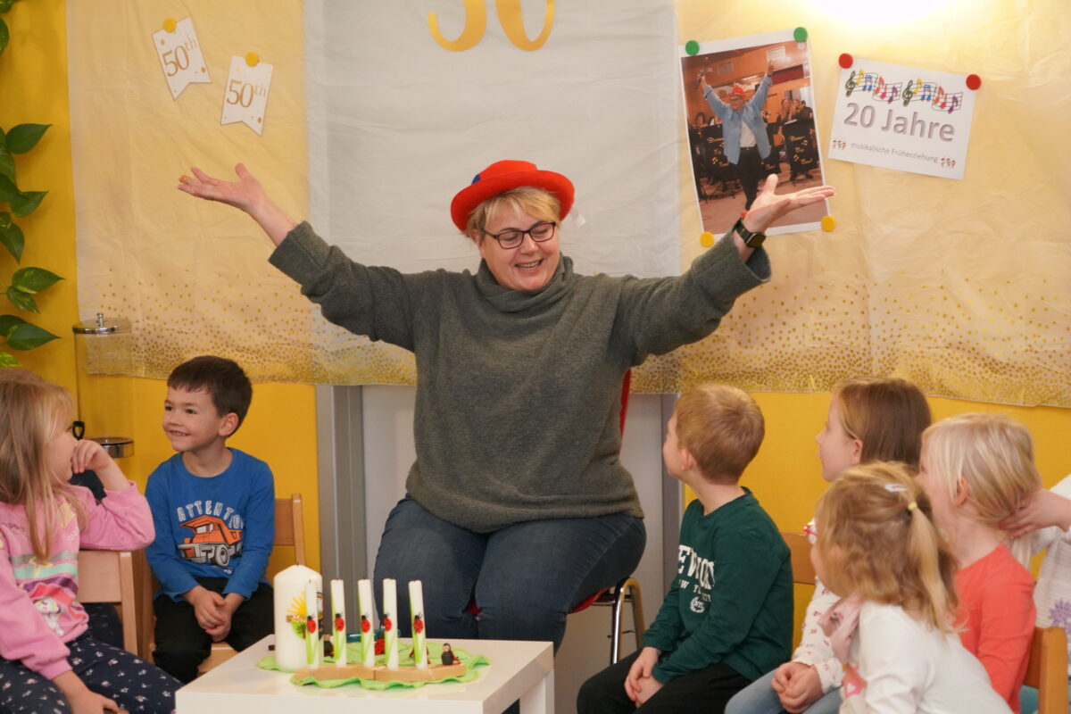 20 Jahre in der Kita – fröhliche Feier