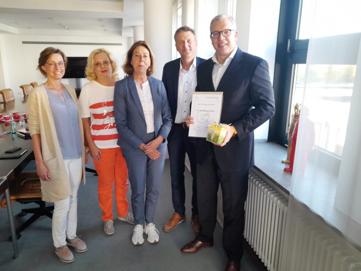 Jens-Michael Heine ist neuer Geschäftsführer des Netzwerks Schule/Wirtschaft