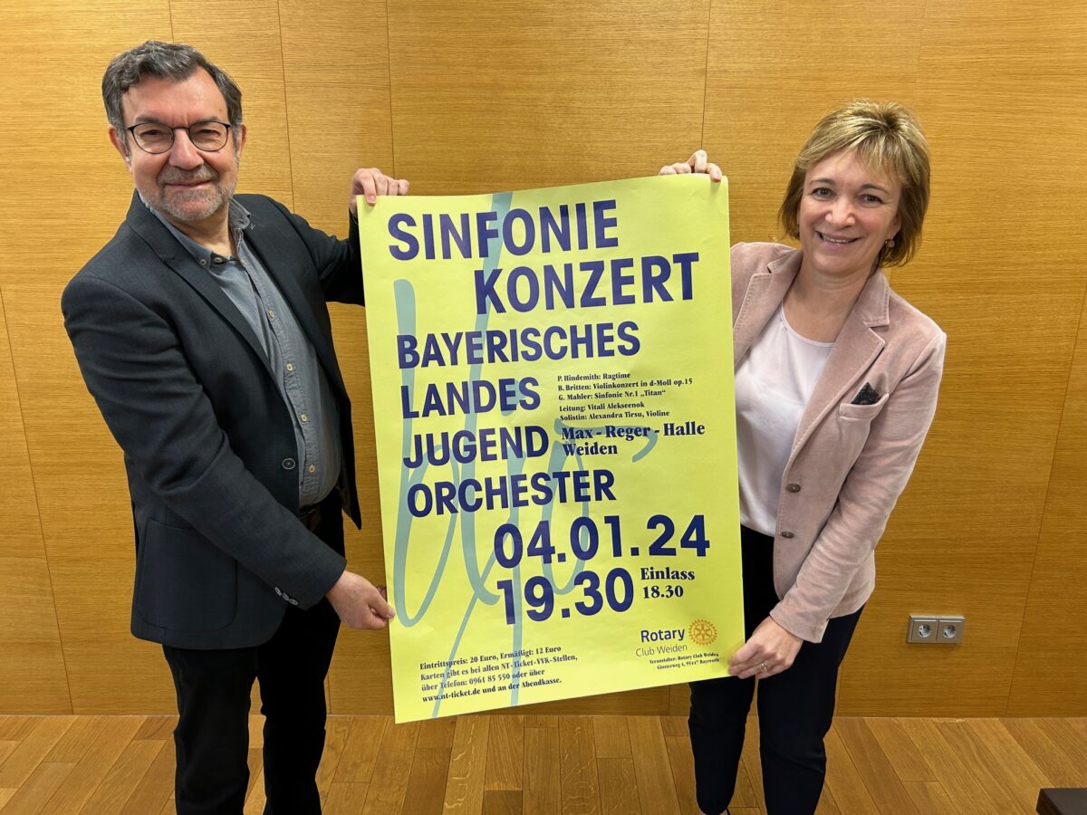 Großes Konzert des Bayerischen Landesjugendorchesters Anfang 2024