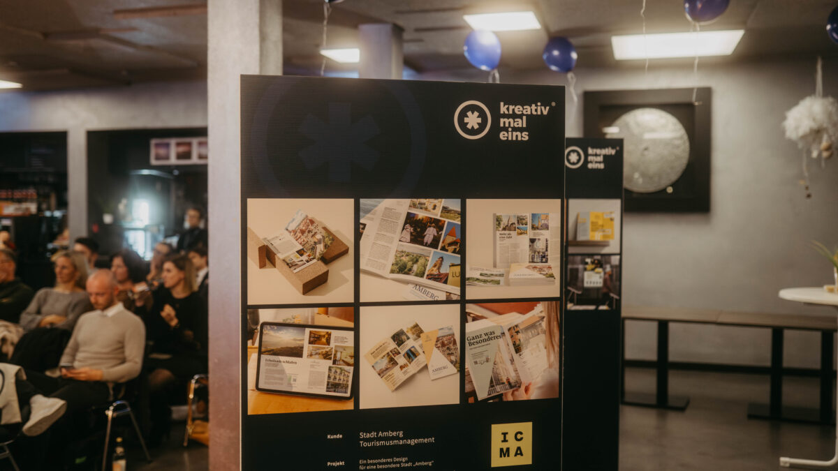 Die "KM1 Night" der Agentur Kreativmaleins begeisterte die Besucher