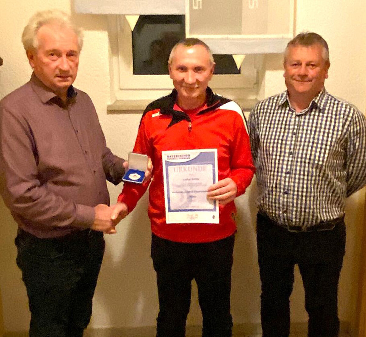 BFV – Silber für Lothar Schön