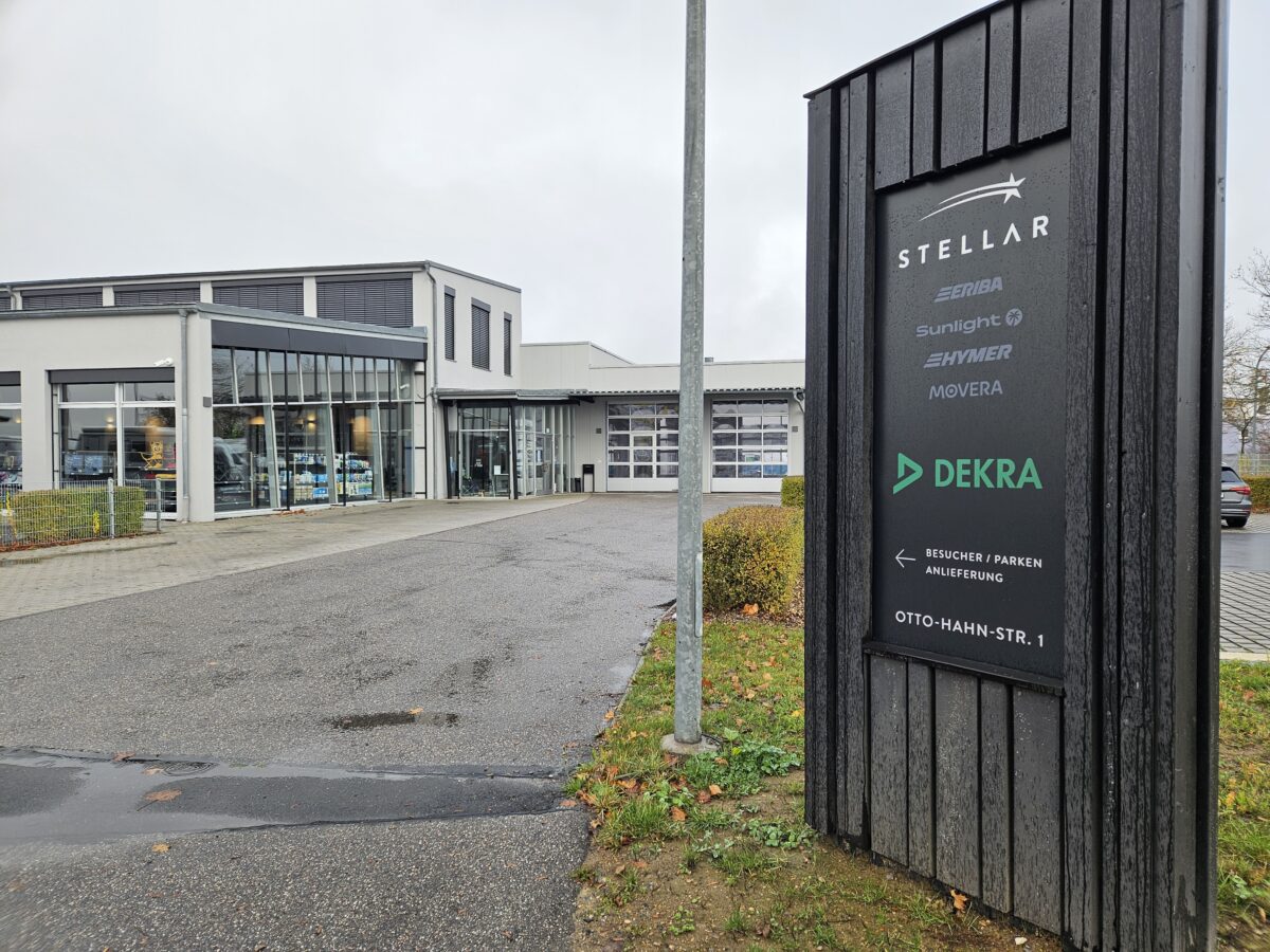 DEKRA und Stellar Camper in Tirschenreuth – unter Profis versteht man sich