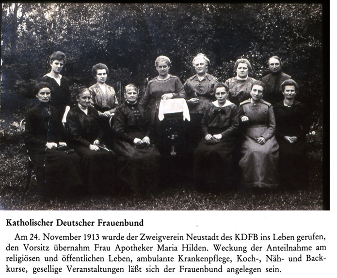 Der Katholische Frauenbund Neustadt/WN feiert 110 Jahre