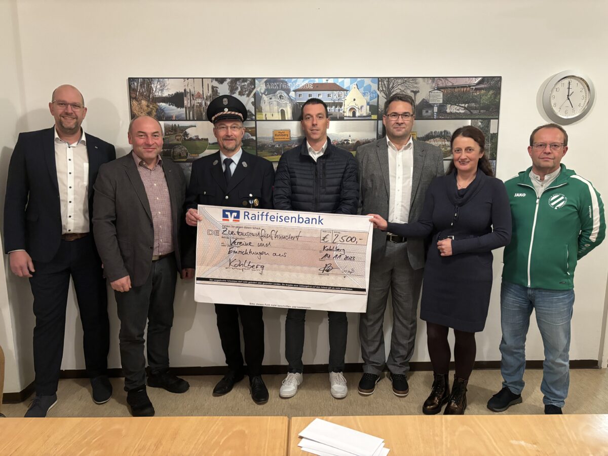 Jetzt schon Bescherung im Kohlberger Rathaus