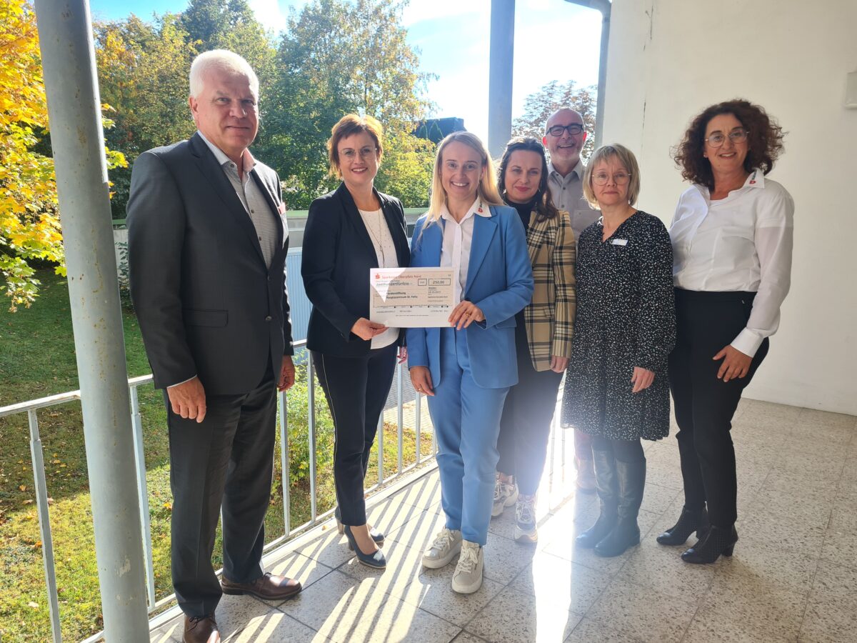 Förderstiftung „Hospizzentrum Sankt Felix“ feiert einjähriges Bestehen