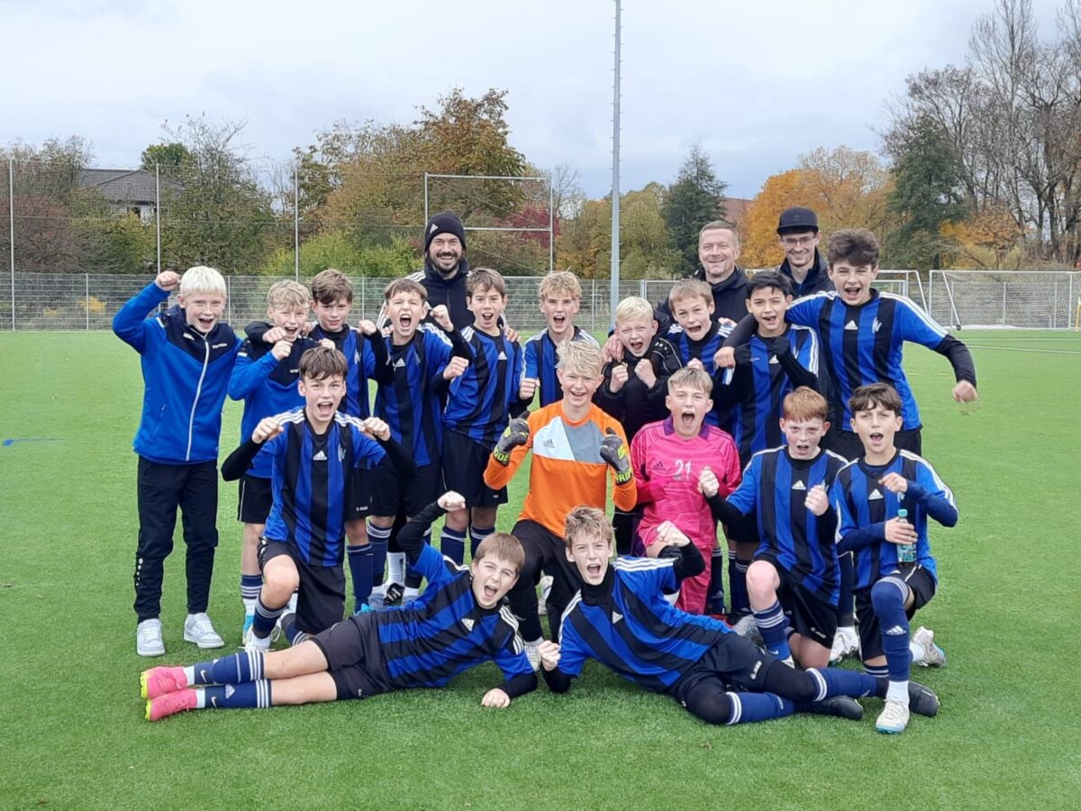 U 13 der SpVgg SV Weiden beendet das Jahr 2023 auf Platz eins