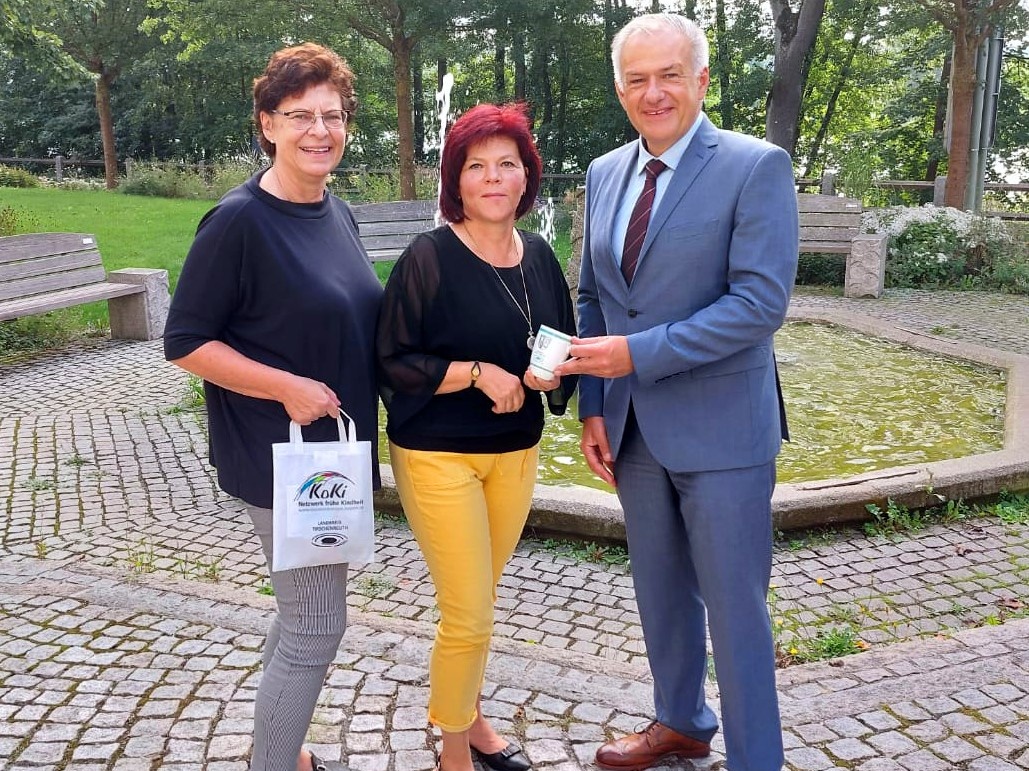 Gabriele Herrmann ist neue Mitarbeiterin der Koki im Landkreis Tirschenreuth