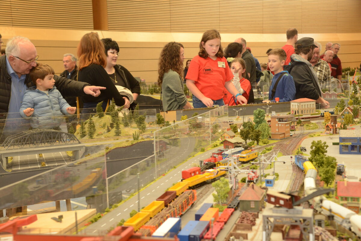 Ausstellung der Modellbahnfreunde begeistert Besucher