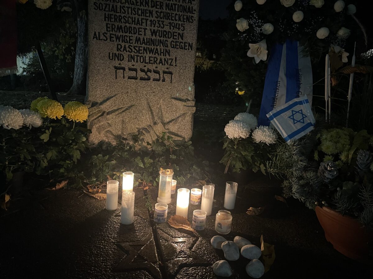 Gedenken an das Novemberpogrom 1938 in Weiden