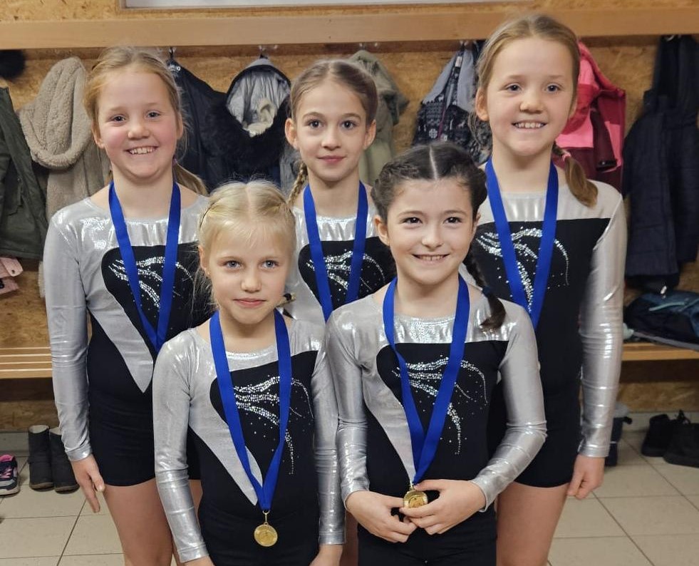 Hoffnungsvoller Turnnachwuchs der TSG Mantel-Weiherhammer