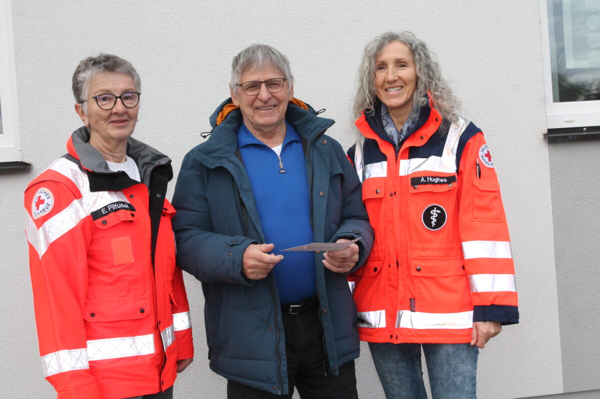 Eine Spende, die Leuten das Leben retten kann