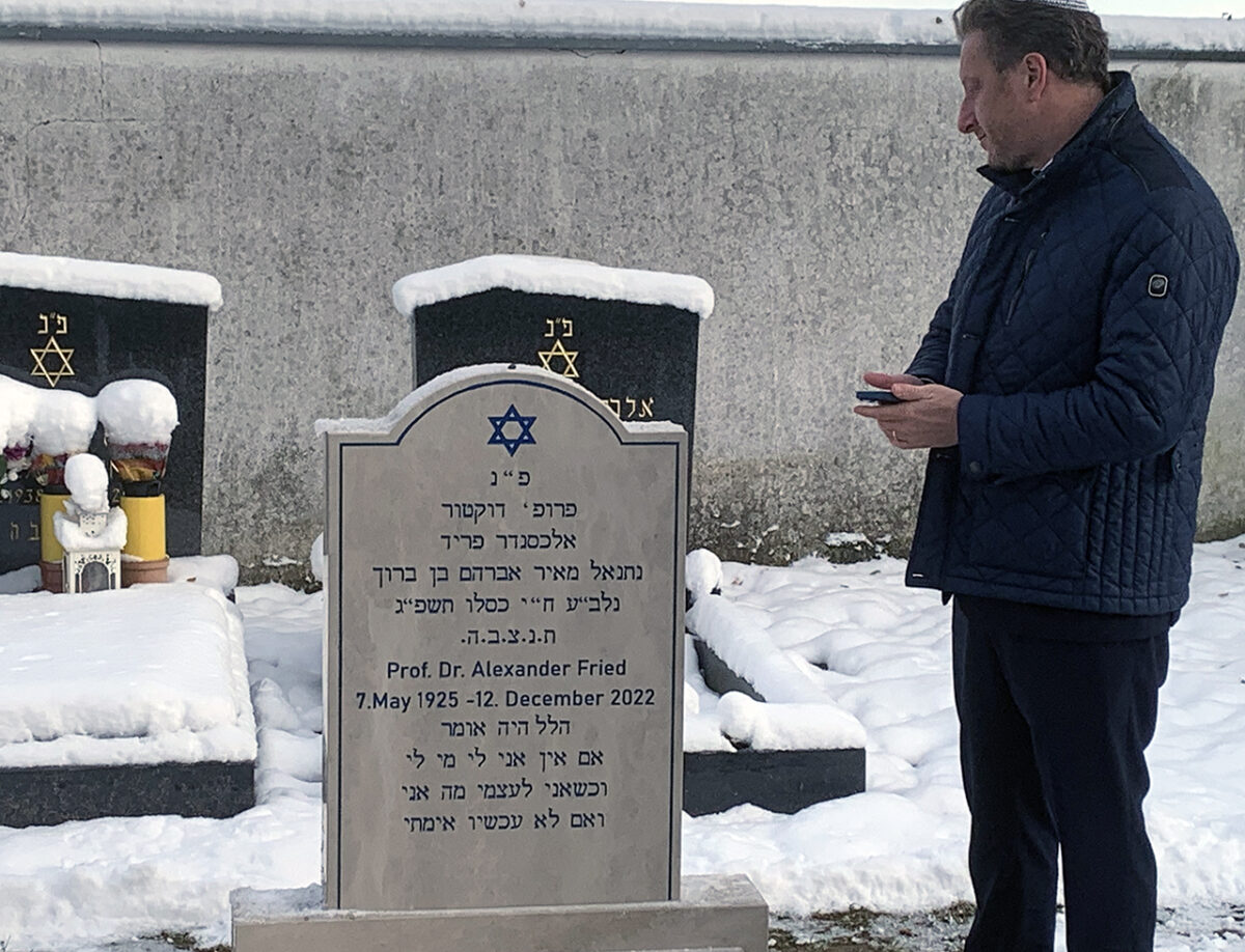 Ein Jahr nach Alexander Frieds Tod: Erinnerungen an den Mann, der fast alles mit Güte überlebte