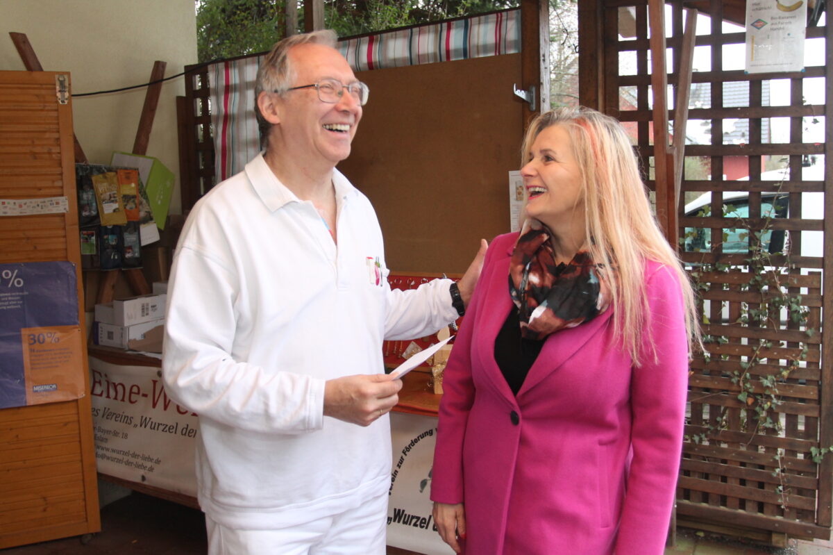 Spende an die „Wurzel der Liebe“