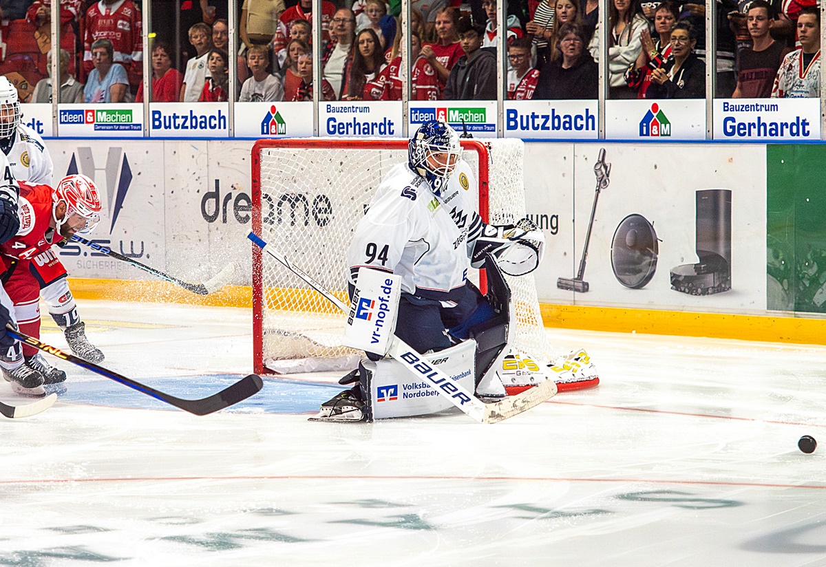 Blue Devils im Eishockey-Krimi: Niederlage nach hoch spannendem Spiel in Memmingen