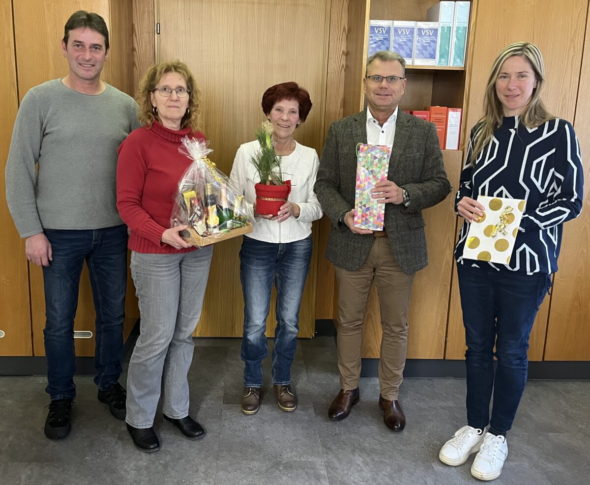 Raumpflegerin Anita Michl tritt ihren verdienten Ruhestand an