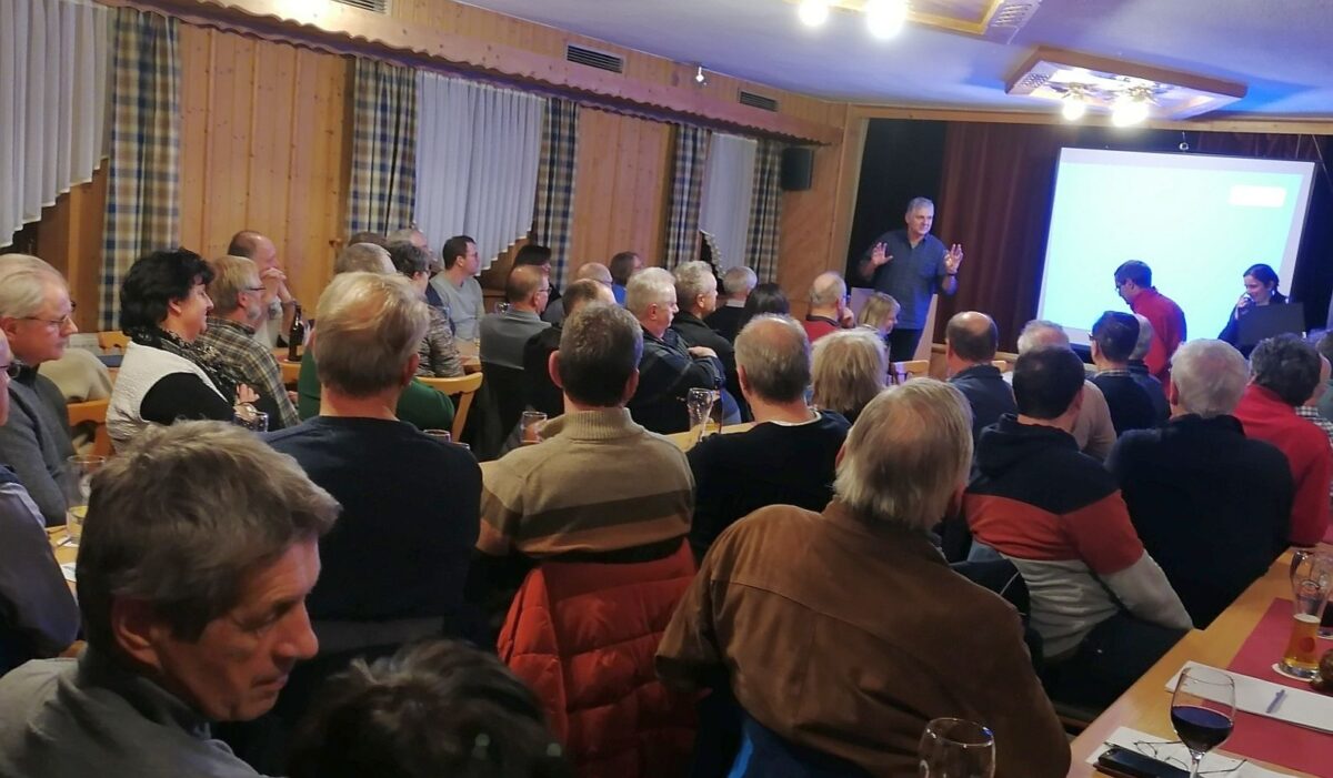 Großes Interesse am Vortrag über Wärmepumpen