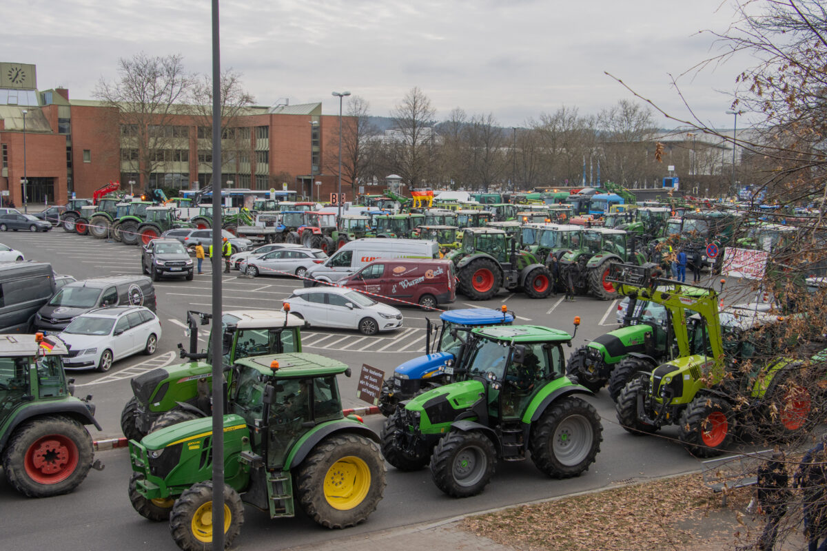Hunderte Demonstranten und Fahrzeuge werden am Samstag in Kemnath erwartet