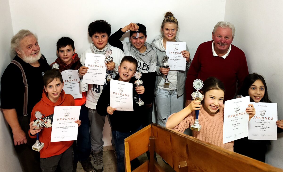 FC Weiden-Ost: Judoabteilung zeichnet junge Sportler aus