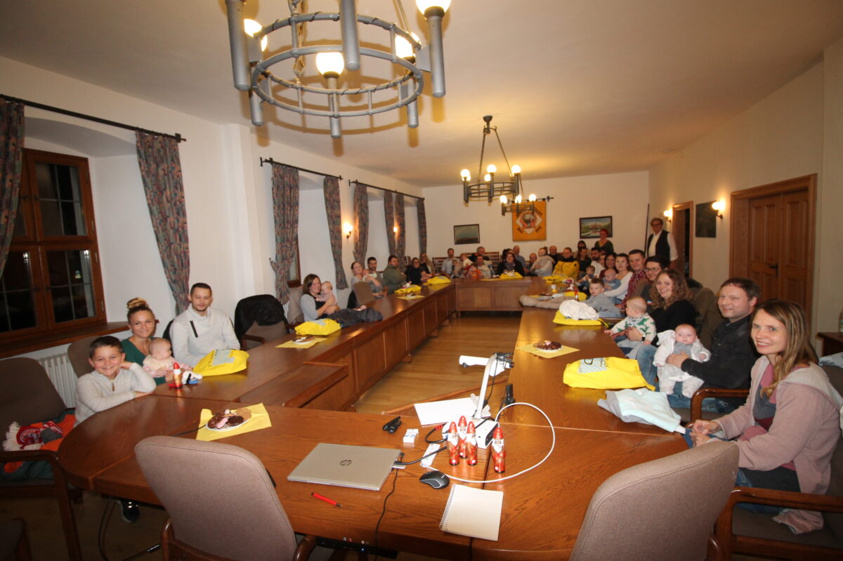 Babyempfang Pressath: Willkommen nicht nur mit Worten