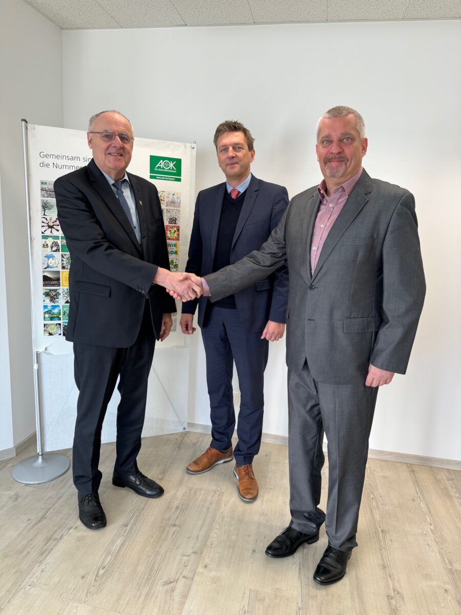 Wechsel im Vorsitz: Gesundheitsversorgung sichern und stärken