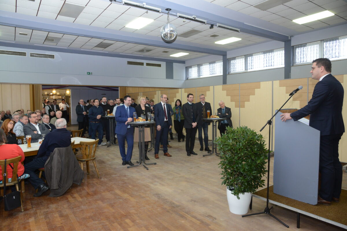 Kritik beim Neujahresempfang