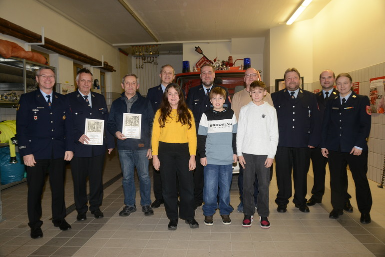 Einstimmigkeit bei der Feuerwehr Hammerles