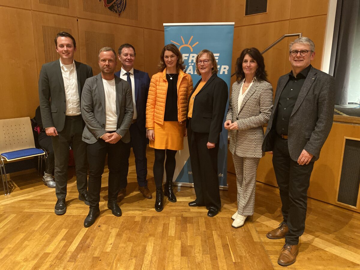 Neujahrsempfang der Freien Wähler: Viele Mitglieder kamen, um sich zu vernetzen