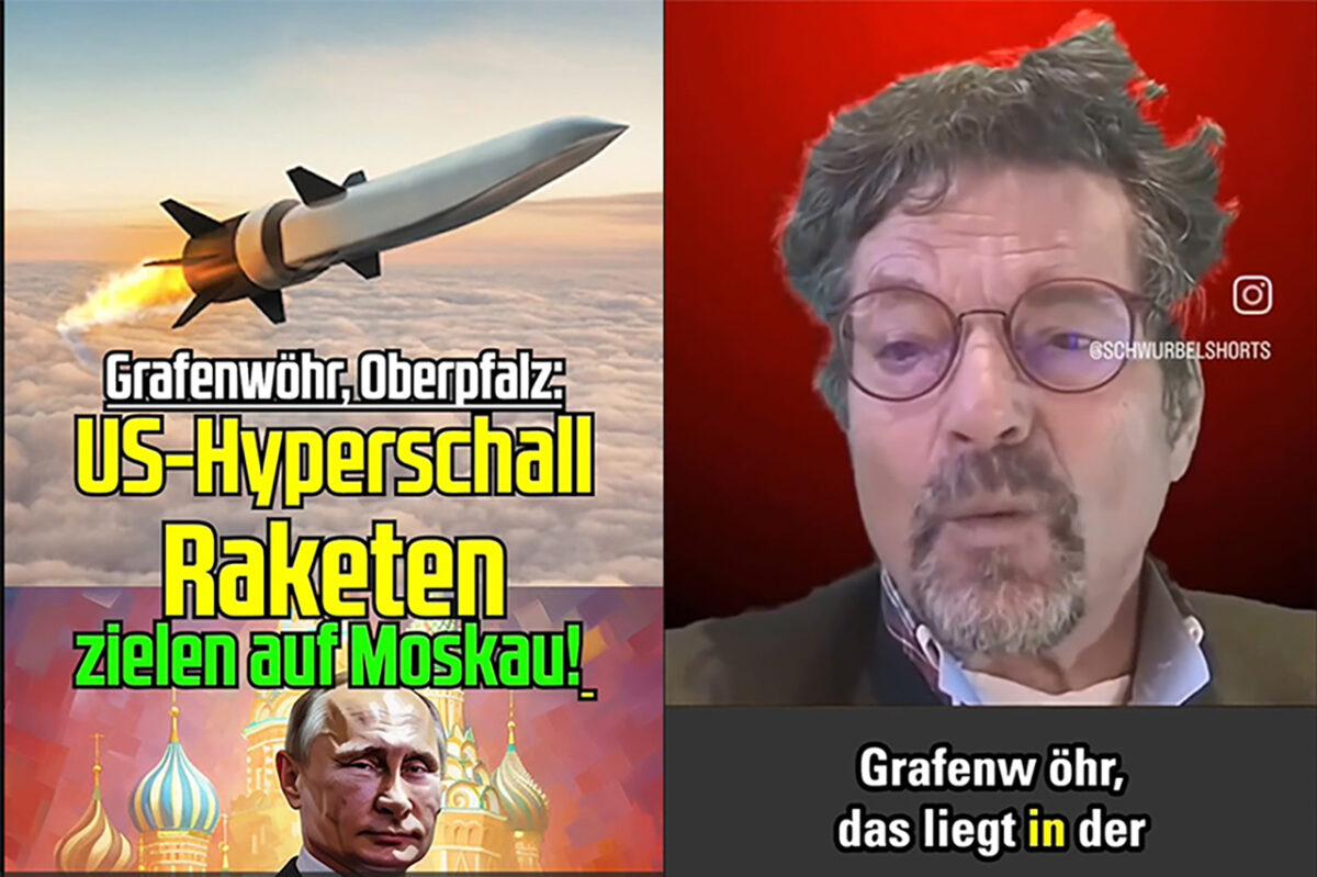 Grafenwöhr: Fakenews über US-Hyperschall-Rakete Richtung Moskau