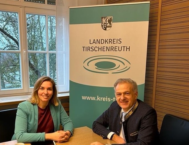 Landtagsabgeordnete zu Besuch im Landratsamt Tirschenreuth