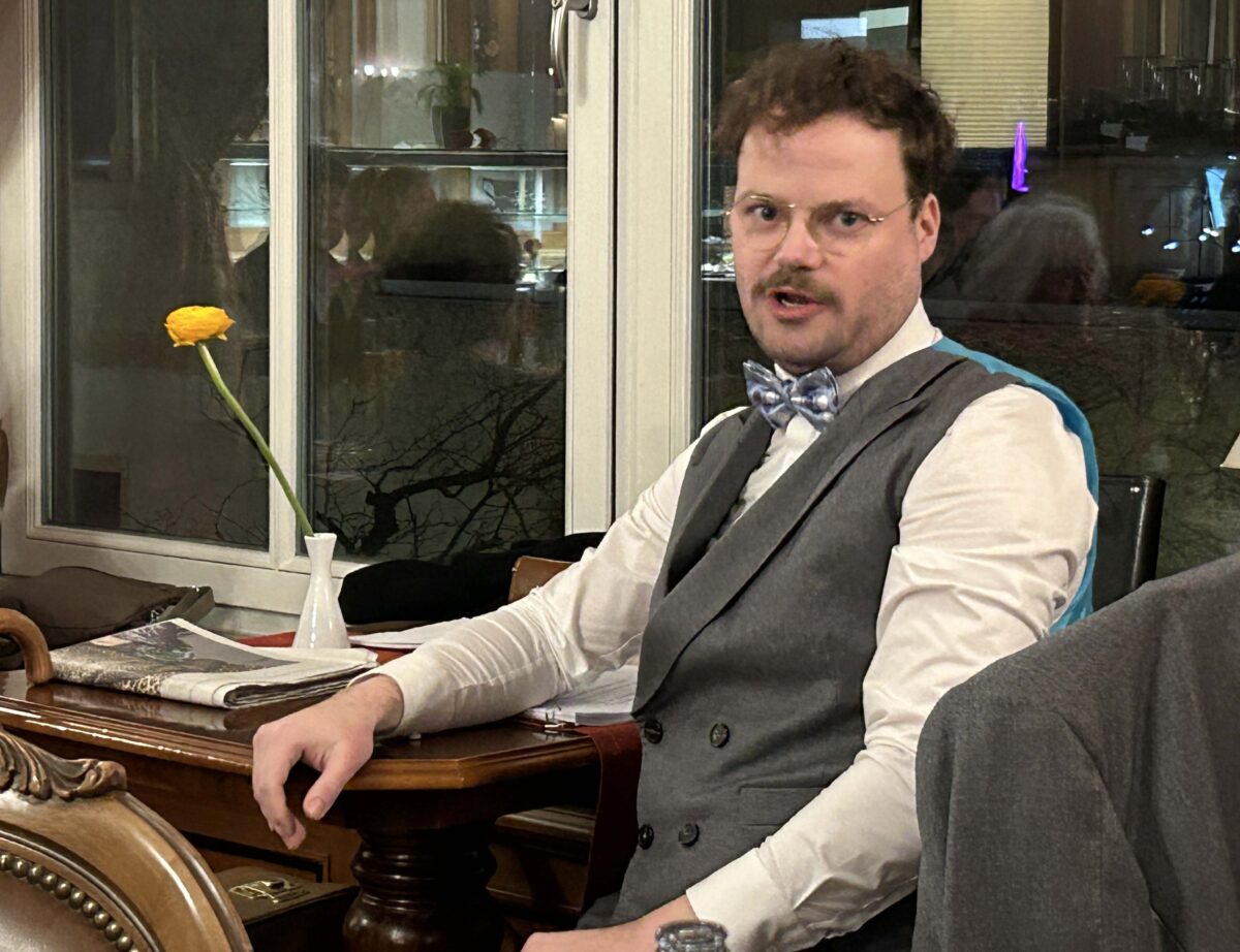 Alexander Hüttner begeisterte in seiner Rolle als Max Reger. Foto: Martin Stangl