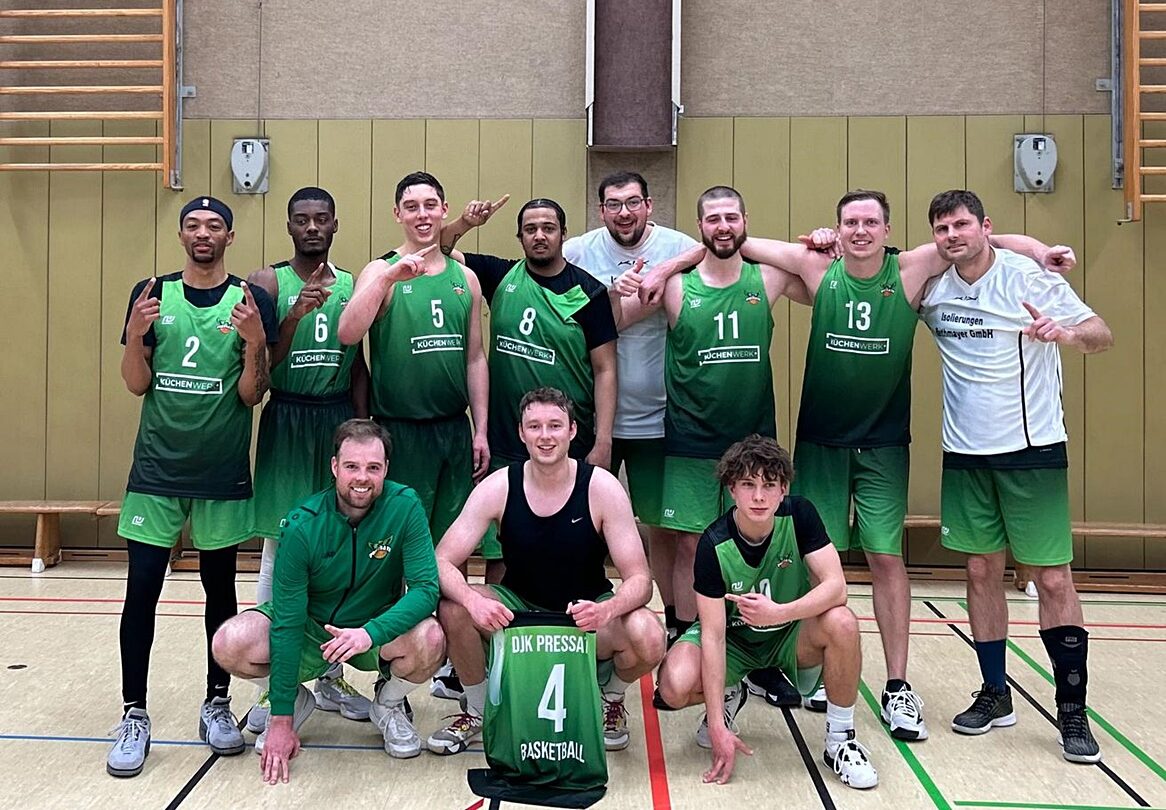 Pressather Basketballer setzen ein Ausrufezeichen im Meisterschaftsrennen