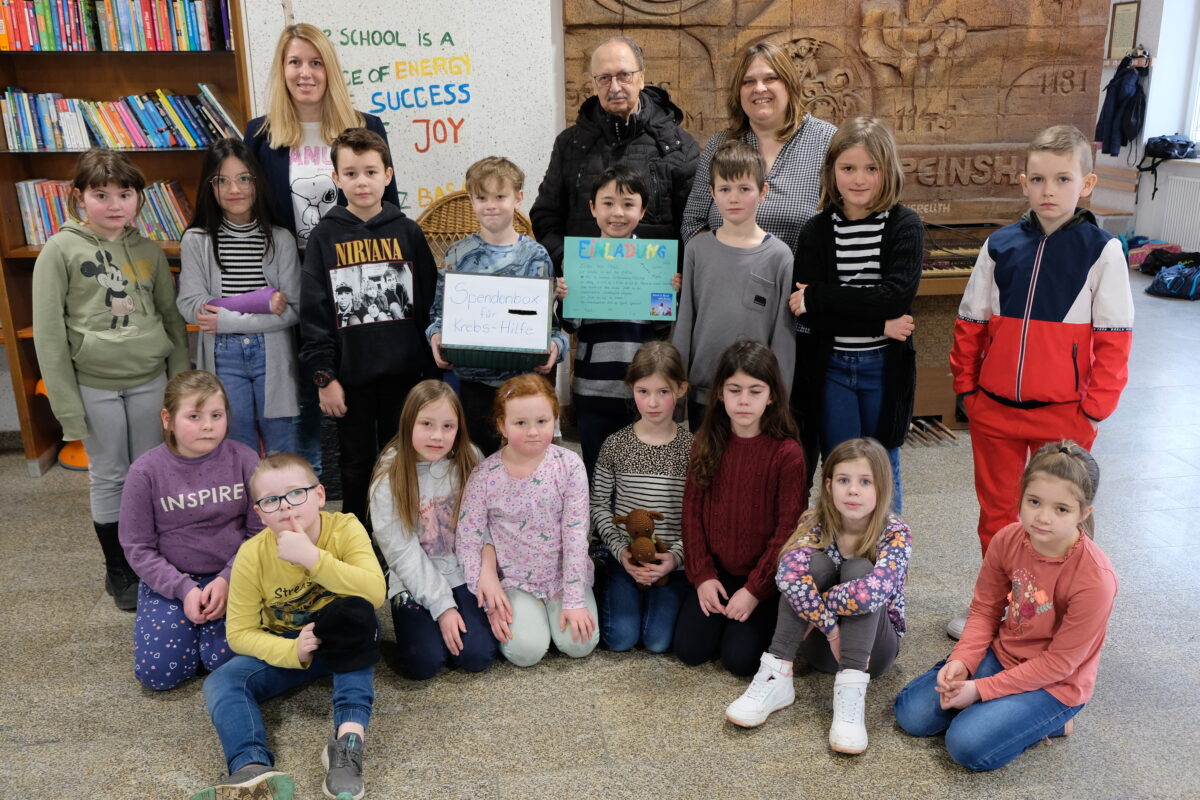 Grundschule Speinshart spendet 733 Euro