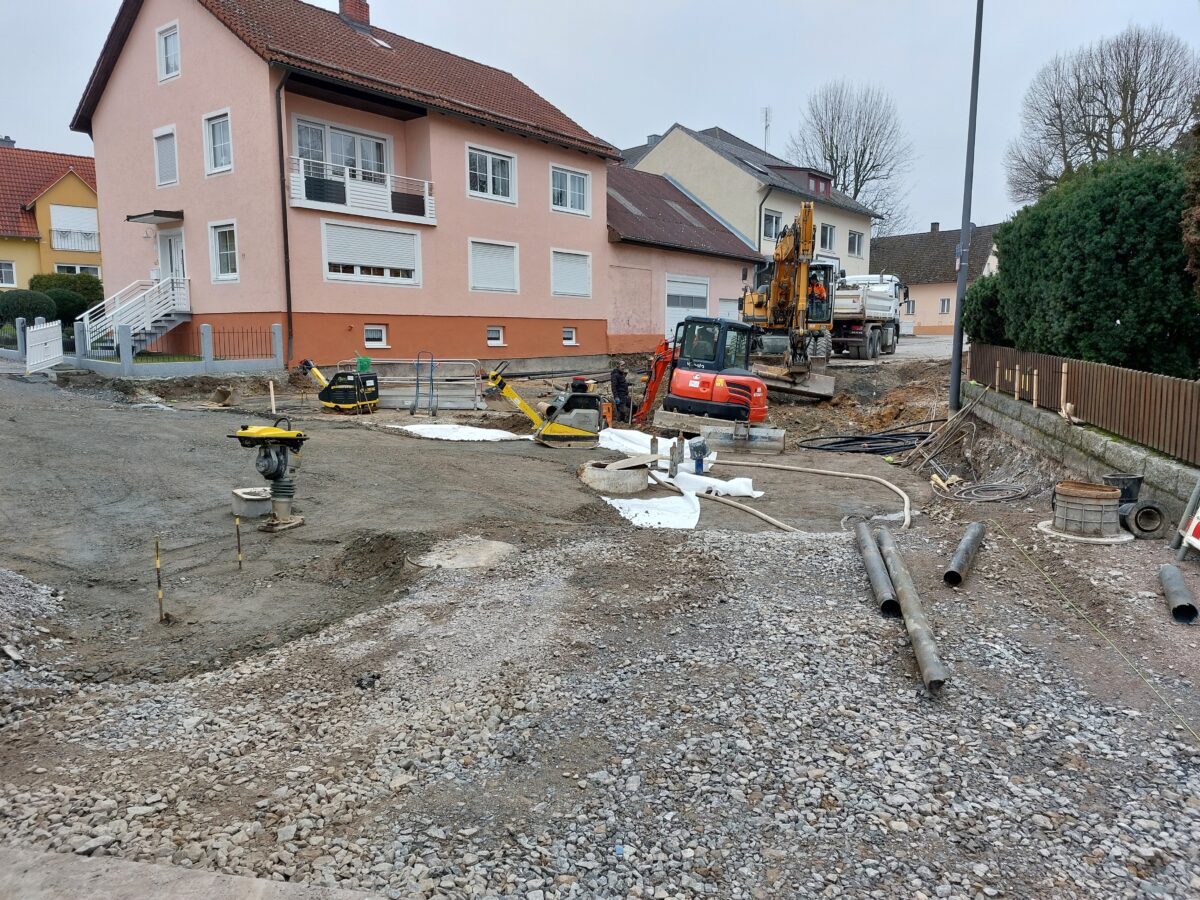 Straßenbauarbeiten in Eslarn: Anlieger müssen Einschränkungen erwarten