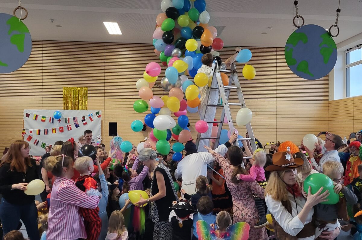 Ausgelassene Faschingsfeier für Kinder beim FC Luhe Markt
