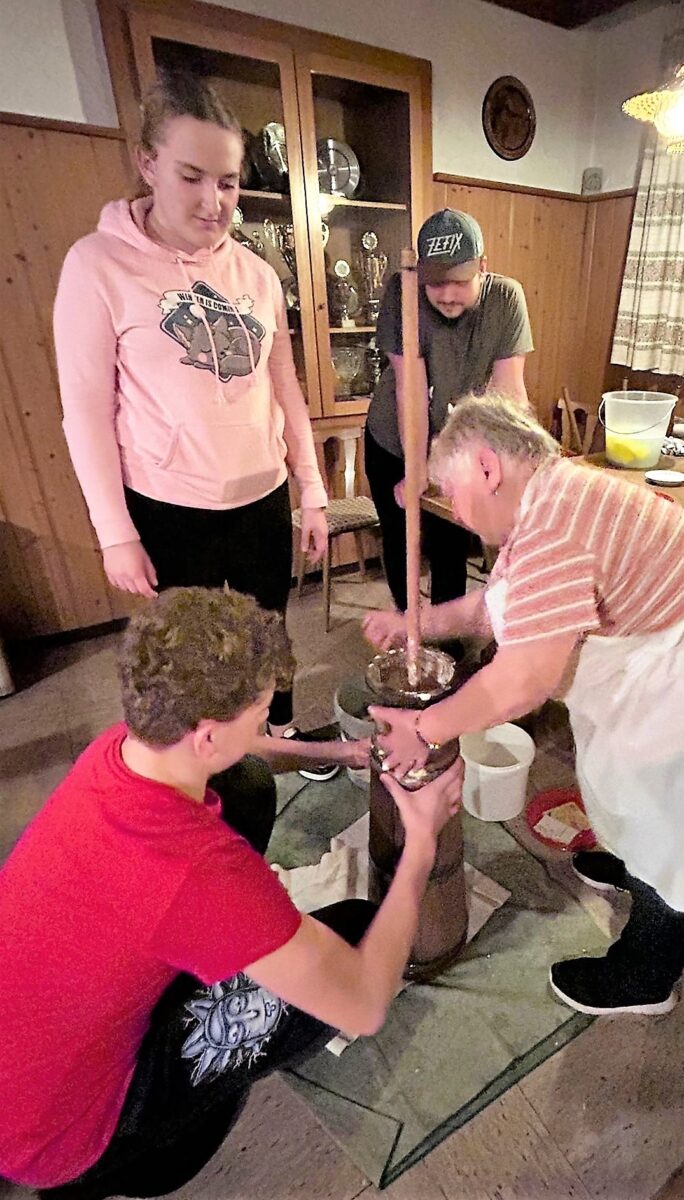 Frische Butter und leckere Buttermilch aus erster Hand