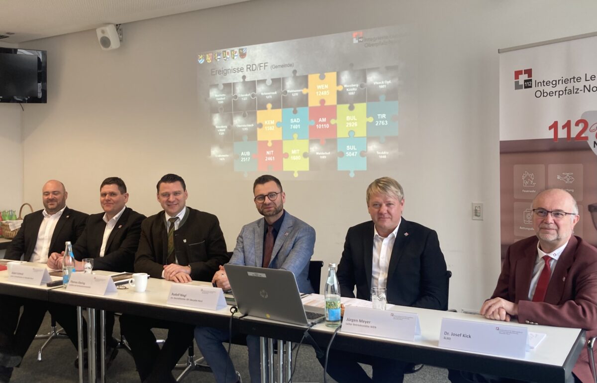 ILS Oberpfalz-Nord: Notrufe einer halben Million Bürger