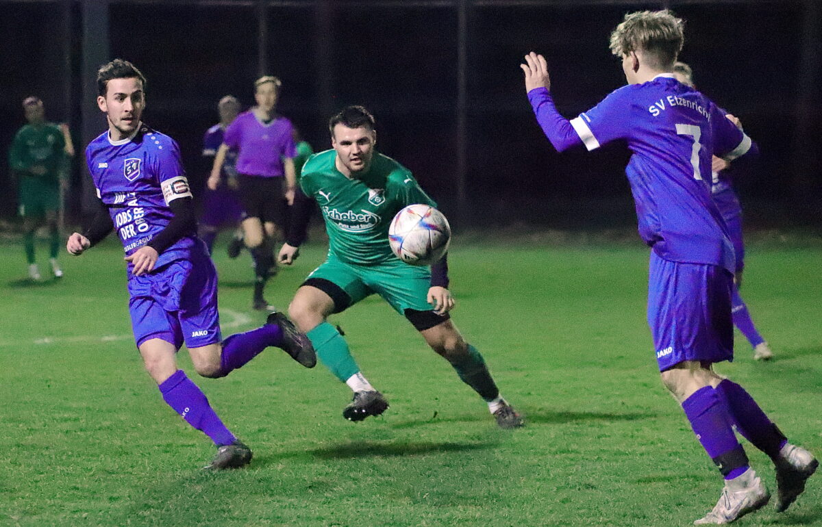 SV Etzenricht verliert zum dritten Mal in Folge knapp