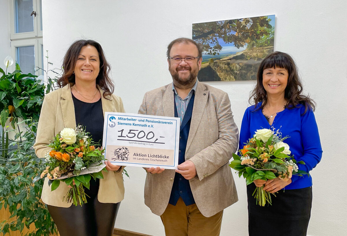 Spende erleuchtet die Aktion Lichtblicke