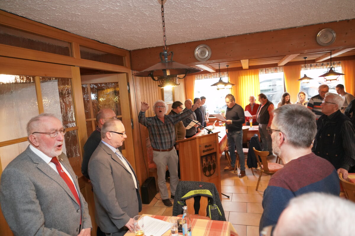 Sängerkreis Nord-Oberpfalz eröffnet Versammlung in luftiger Höhe