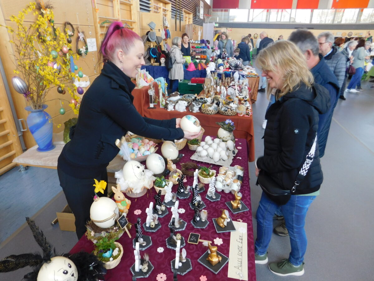 Rekordbesuch beim Speichersdorfer Ostermarkt