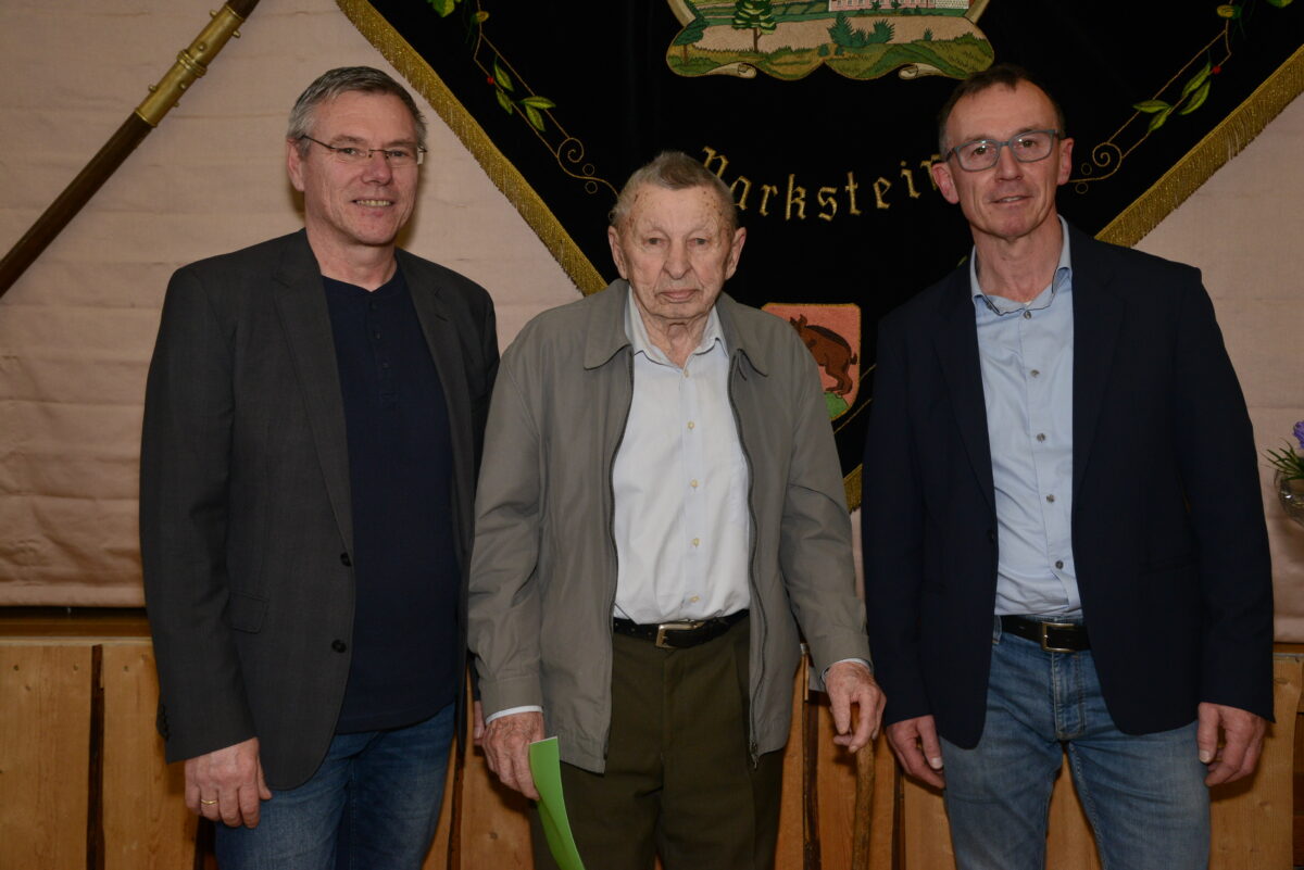 Das älteste noch lebende Gründungsmitglied des SV Parkstein