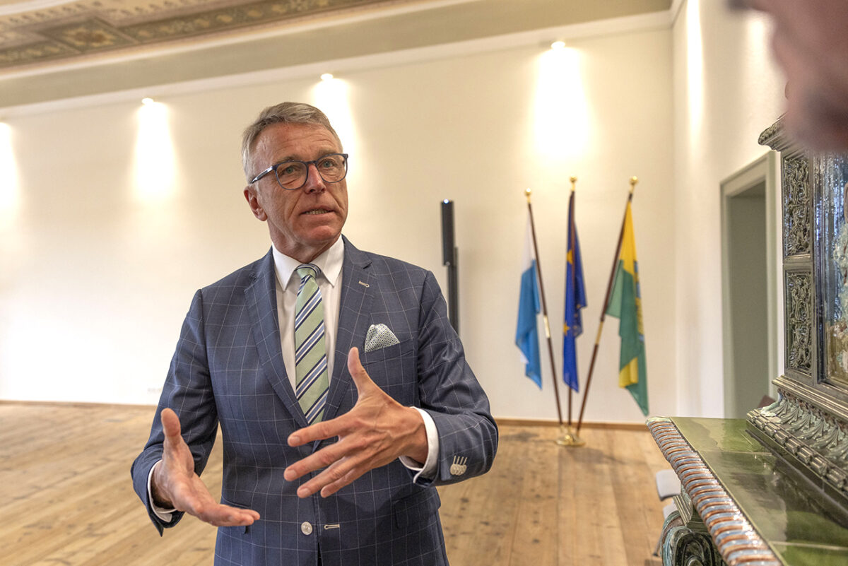 Unsere Bürgermeister (9): Franz Stahl hat noch viel vor in Tirschenreuth