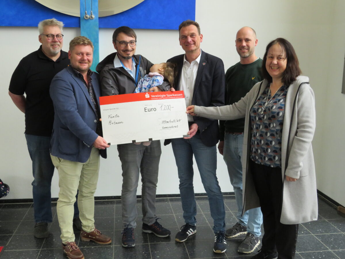 Gemeinderäte unterstützen Baby Frieda